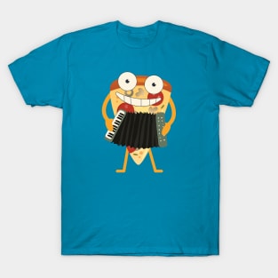 Accordion Pizza T-Shirt